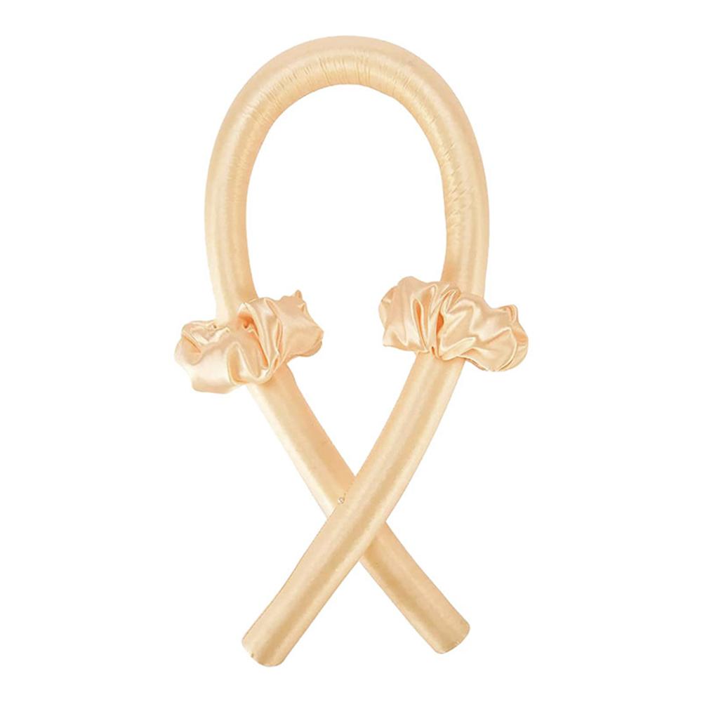 1pcs No Heat Curling Iron With Lazy Use People Naturally Do Not Hurt Hair Modeling Tools Big Wave Curling Iron Suitable For Nigh