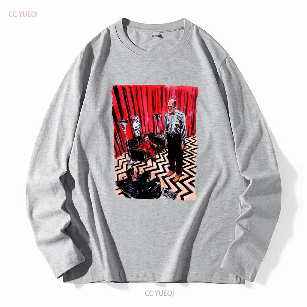 T-shirt Twin Peaks vintage Lavata Unisex Traspirante Alla moda Elegante Top Per l'Uso Quotidiano Casual Versatile Comodo Morbido