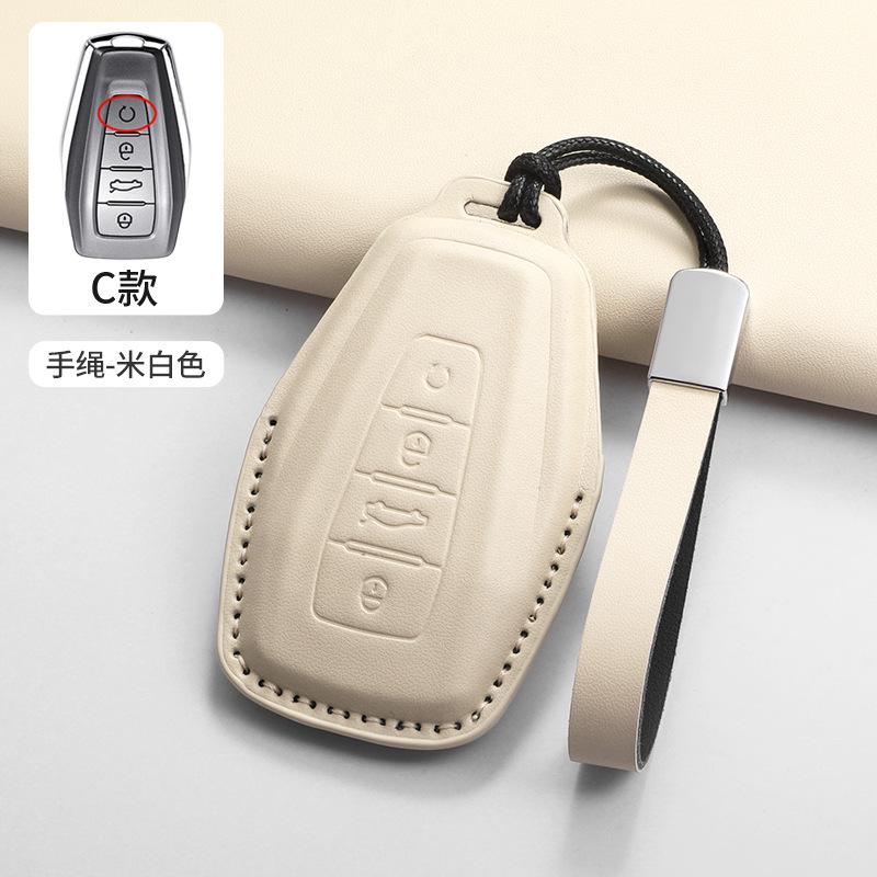 Car Remote Key Case Cover Shell For Geely Coolray X6 Atlas Monjaro Tugella Geometry C Emgrand Global Kulrey Hawk GX7 Okavango