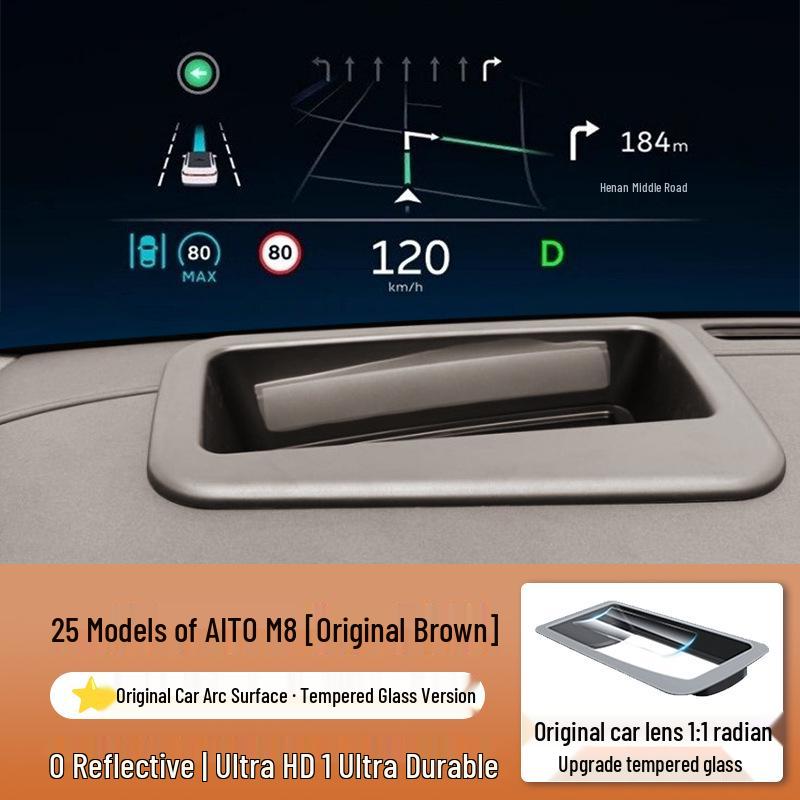 AITO M8 HUD Protective Cover: Dust & Scratch Protection for Car Interior