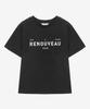 MIND BRIDGE WOMEN [W]Supima] Lettering T-Shirt - 2 Colors