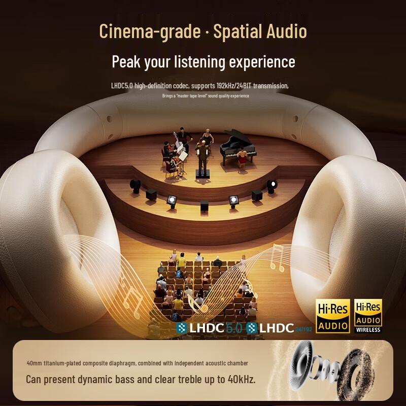 EDIFIER Evo Space Over-ear Active Noise Cancelling Bluetooth Headphones