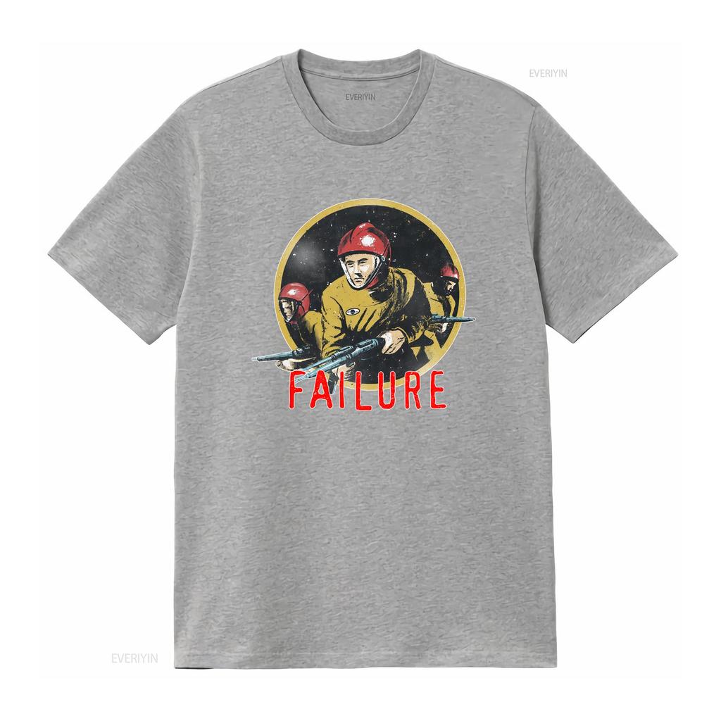 Failure Band Tribute T Shirt for Fans Black Cotton Sizes S 5XL Vintage Washed Stylish Soft Breathable Graphic Comfortable