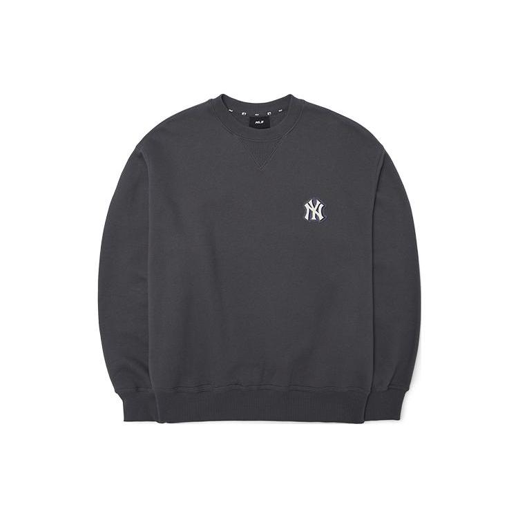 MLB New York Yankees Sweatshirt Men s Dark Gray 3AMTB0526-50CGS S