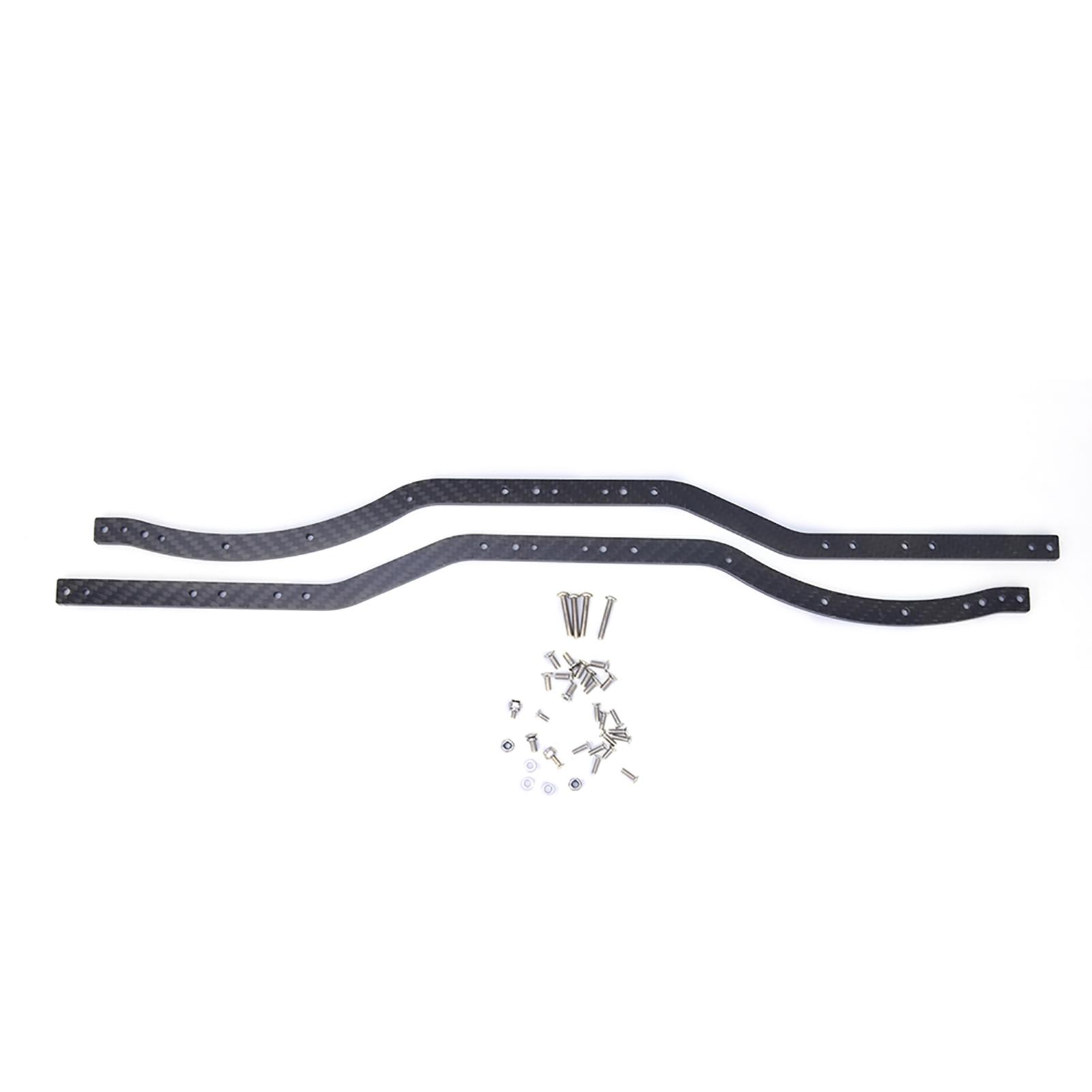 

Universal Carbon Fiber Chassis Frame Rails Fit for Axial SCX10 RC Crawler Car Model Accessories