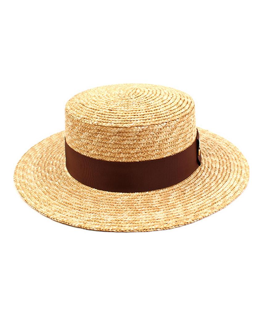 Yunibeosyeolkemiseuteuli Kangkang Brown Line Panama Hat