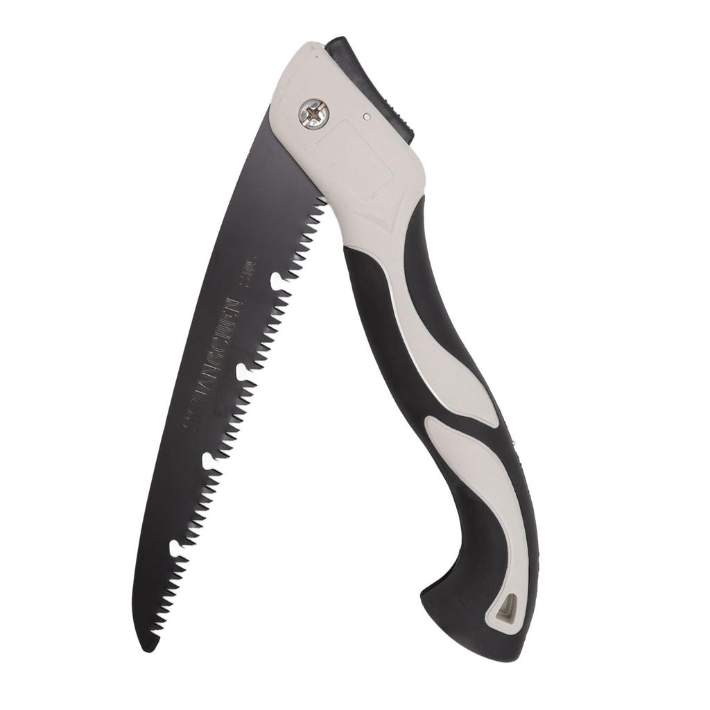 Folding Saw 10inch Blade Manganese Steel Triple Cut Teeth Small Hand Pruning Saw for Trees Trimming