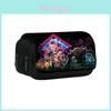 Stranger Things Nylon Pen Bag With Dual Compartments For School And Office Supplies