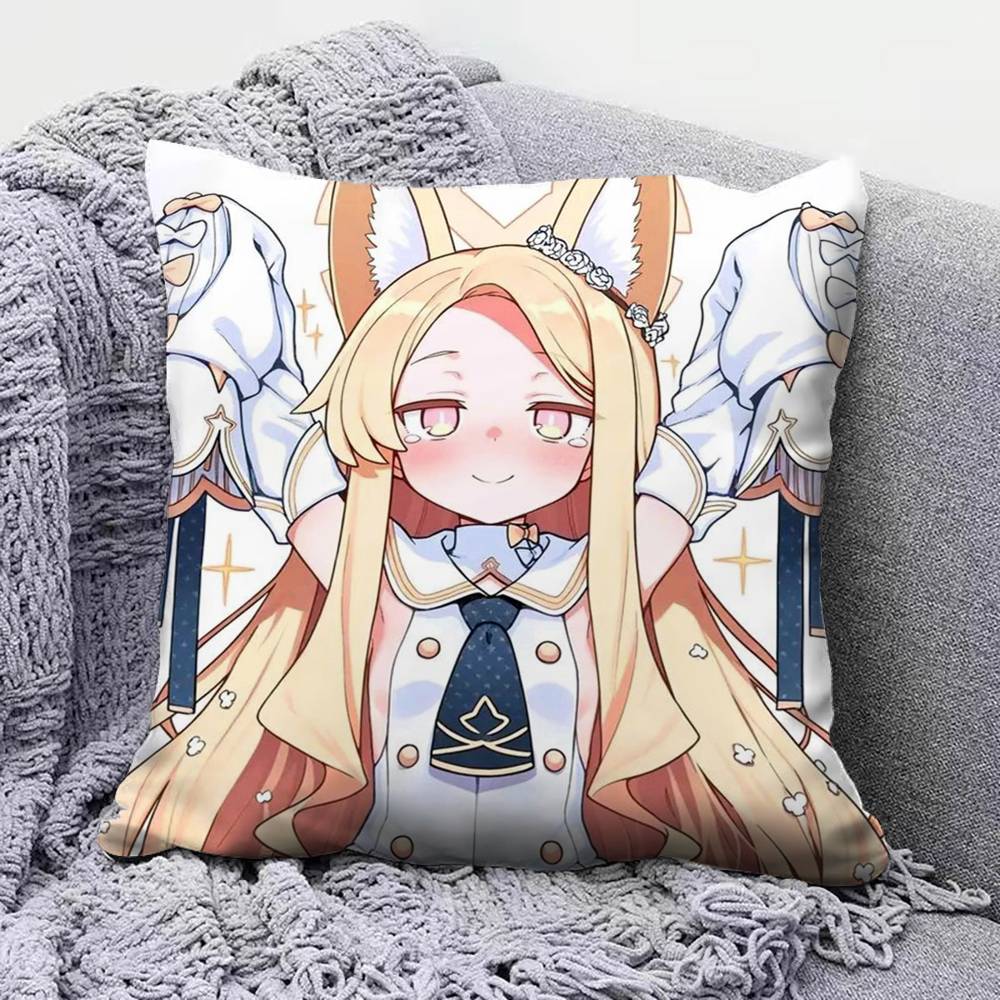 Yurizono Seia Game Blue archive Home Sofa Cushion Covers and Aecorative Custom Pillow Covers 30X30cm