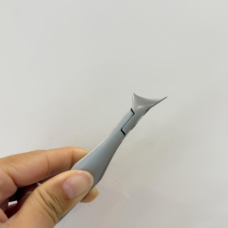 Durable Stainless Steel Cuticle Nipper Anti-Corrosion Trimmer for Ingrown Thick Toenails Fingernails Pedicure Use