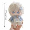 Lovely Design 20CM Cotton Doll Clothes Dress-up Long Ear Rabbit Hat Plush Doll Clothes  Kids Gift