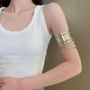 Open Cuff Bangle Bracelet Upper Arm Cuff Armlet Women Jewelry Valentines Gift