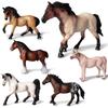 Wild Animal Model Kids Educational Toy Plastic Horse Figurine For Children Play
