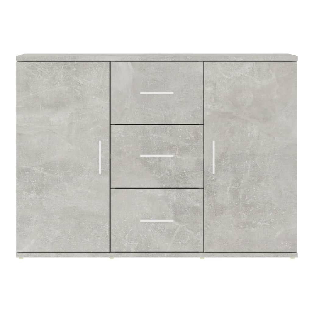 Modernes Graues Sideboard, Küchenschrank 91x29,5x65 Cm Für Flur, Wohnzimmer, Schlafzimmer - Geeignet Für Küche, Esszimmer