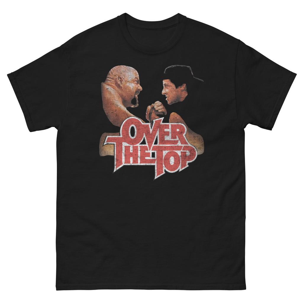 Over The Top Black Graphic T Shirt Unisex classic tee