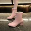 Fashion Zip Ankle Boots for Women Pole Heeled Stripper Very High Heels Woman Short Shoes New In Fashion 2025 Autumn Hot Pu Trend Booties