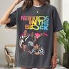 New  On the Block Inspired T-Shirt – Retro 80s 90s Boy Band Graphic Tee On Comfort Colors 1717 – NKOTB Fan Vintage Concert Style Shirt