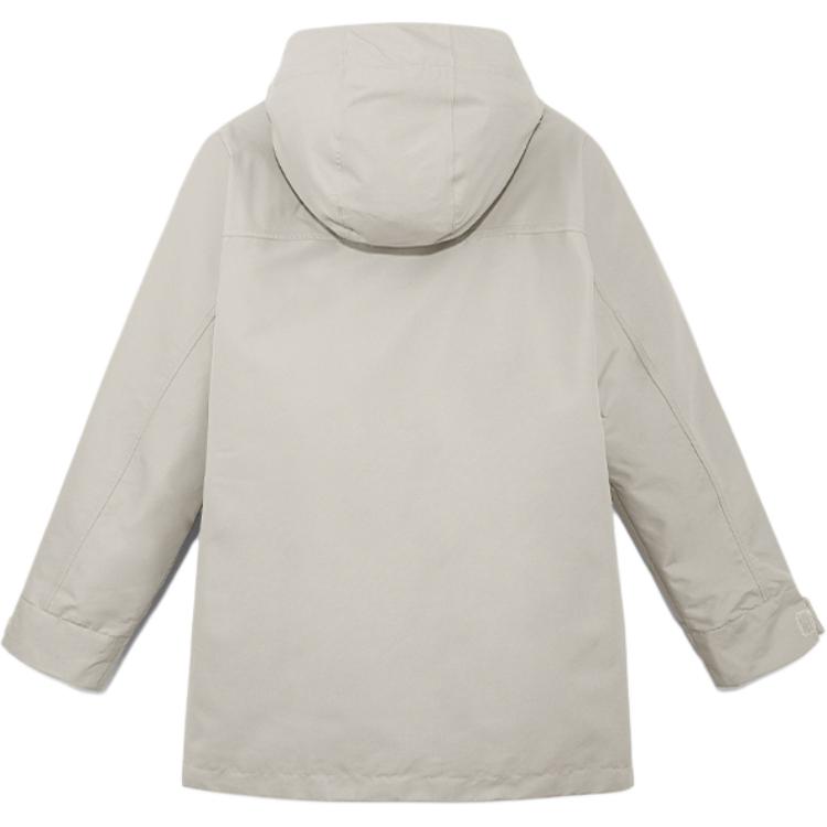 Timberland Solid Color Versatile Loose Comfortable Hooded Three-In-One Fleece Liner Outdoor Hiking Waterproof Breathable Jacket Women Jacket A41T3-071