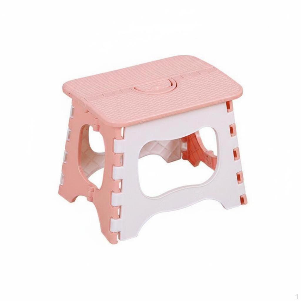 Foldable PPremiumic Stool Design Portable Seat SpaceSaving Household Accessory for Seniors,