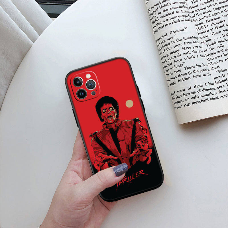 IR18 Michael Jackson Case for Samsung A06 A35 A25 A24 A15 A05S A05 M55 M35 M15 A02 A12 A13 A10 A16 A20 A30 A22 A31 A32 A33 A42 A50