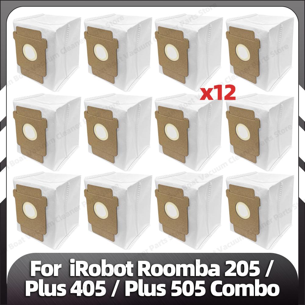 Συμβατό για iRobot Roomba 205 / Plus 405 / Plus 505 Combo Ανταλλακτικό Κύρια Πλαϊνή Βούρτσα Φίλτρο HEPA Πανάκια Σφουγγαρίσματος Ανταλλακτικά Σακούλας Σκόνης