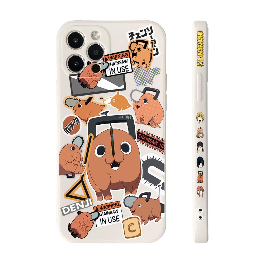 Kettensägenmann Pochita Denji Handyhülle Für iPhone 17 Air 16 e 15 14 13 12 11 Pro Max Plus Mini SE 2020 2022 Weiche TPU-Hülle