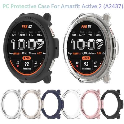 PC-Uhr Schutzhülle Für Huami Amazfit Active 2 (A2437) Smartwatch stoßfeste harte Schutzhülle Abdeckung