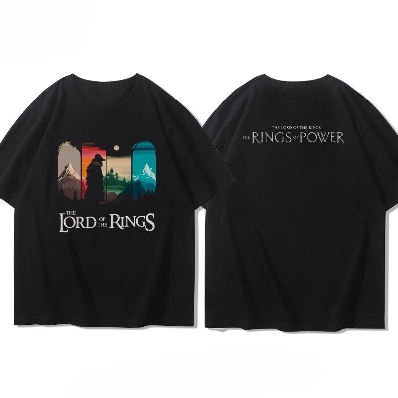 The Lord Of The Rings Gaming T Shirt Unisex Unisex Cheap Polyester Material Short Sleeve Graphic T Shirts Gothic Camisetas Unisexs Top