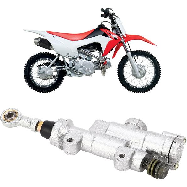 Universal Hydraulic Cylinder Rear Brake Master Cylinder 10mm Better Braking Performance for Pit Dirt Bike Atv Motorcycle
