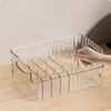 Versatile Organizer Bin Multi-Compartment Food Storage Organizer Storage Box  Refrigerator