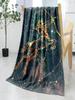 Starry Night Zodiac Sagittarius Print Throw Blanket  Soft Reversible Flannel for All Seasons  Perfect for Bed Sofa Camping