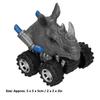 Educational Simulation Animal Model Pull Back Car Toy Four Wheel Drive Vehicles Toy for Kids