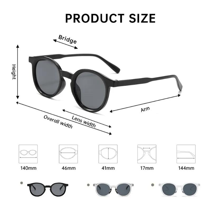 New Small Round Sunglasses Women Oval Vintage Brand Glasses Men Classic Driving Sun Glasses For Female Shades Eyewear