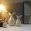Blessing Angel Figurine Resin Sculpture, Durable Decorative Statue for Christmas Wedding Home Decor, Shelf Ornament Gift