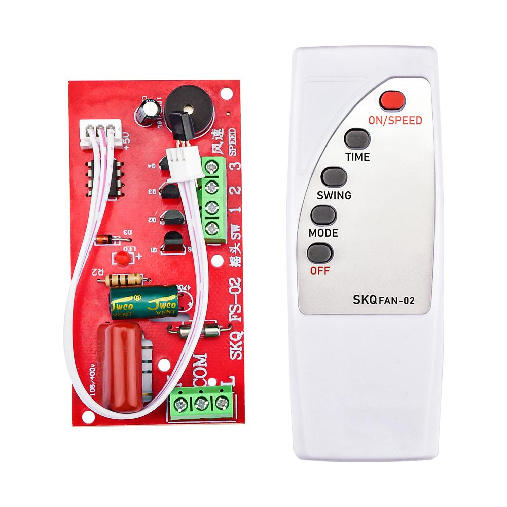 Diymore Universal Fan Remote Control Modification Board Circuit Board Control Motherboard Computer Board with Remote Control