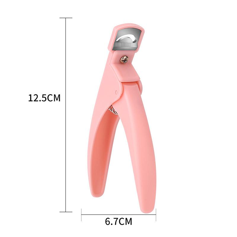 Fake Nail Tips Cutter Professional Nail Clippers Straight Edge Acrylic Nail Clipper Manicure False Guillotine Cut