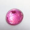 Natural Pink Sapphire 26.25ct Round Cut Certified Loose Gemstone