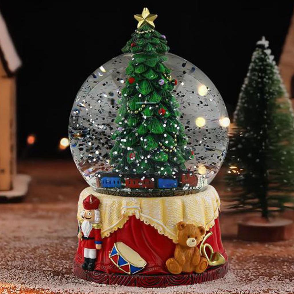 Glass Snow Globe Ren Snowflakes Snow Globe for Party Girlfriend Boys Girls