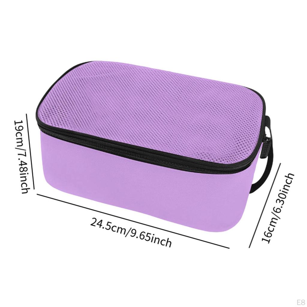 Soccer Shoe Bag 24.5cm Portable Lightweight Washable Cleats Shoes Pouch for Fitness