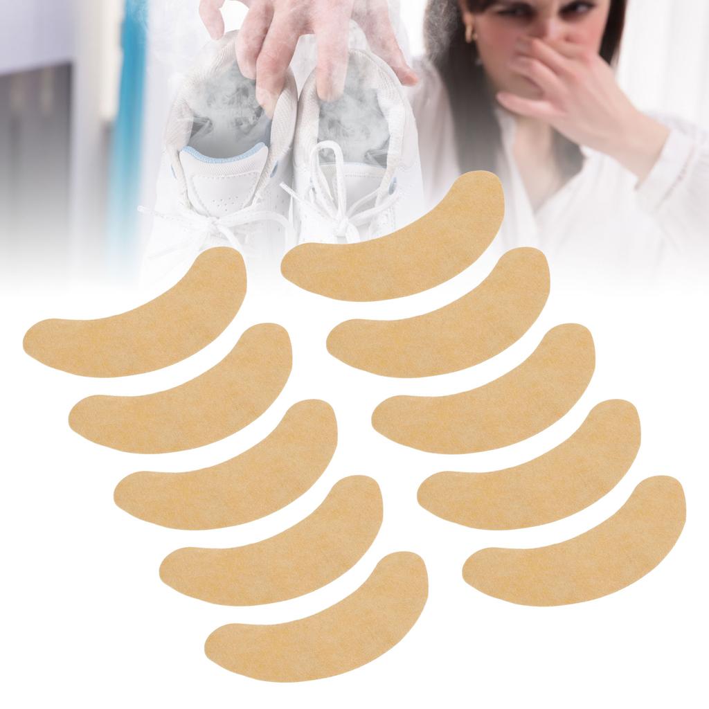 10 STÜCK x 3 Schuhgeruchsentferner Leicht Multifunktional Schuhdesodorierungsaufkleber