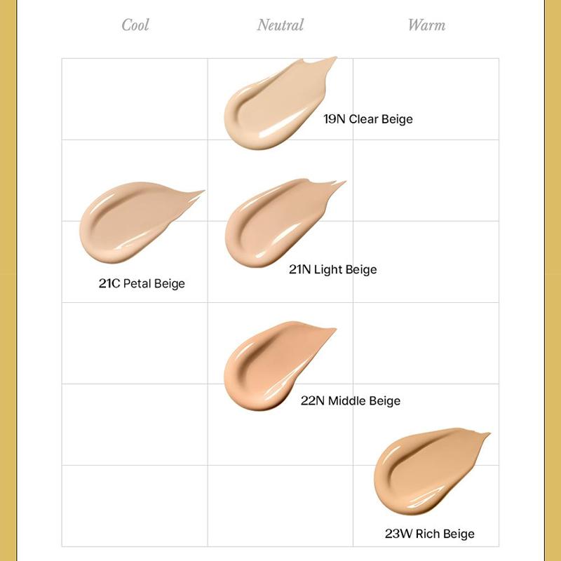 The Saem Skin Perfection Glutathione Toning Cushion with Refill SPF 50+ PA+++ 12g*2EA