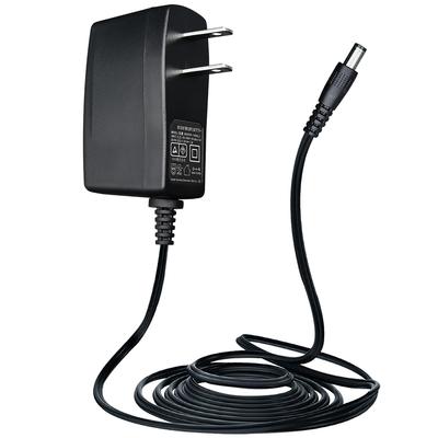 9V 1A1000mA Power Adapter, AC 100-240V 5060Hz To DC 9V 1A1000mA 9W 5.5x2.1mm Wall Charger, Center Positive, 1.8M 20AWG Long Cable for Stable and