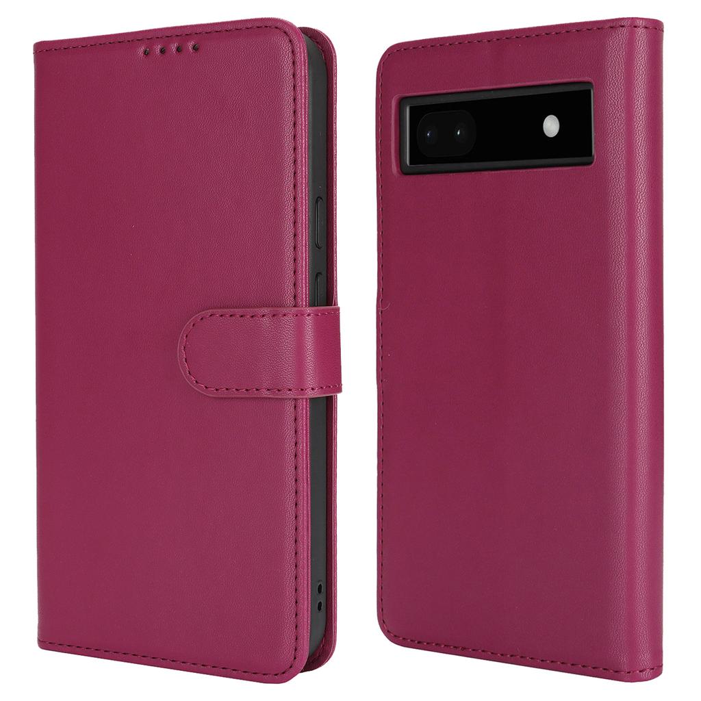 For Google Pixel 6a Stand Case Shockproof Leather Wallet Phone Cover