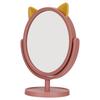 Schminkspiegel Verstellbar Klar Exquisit Flexibel Praktisch Niedlich Kleiner Spiegel für Zuhause Wohnheim Rosa