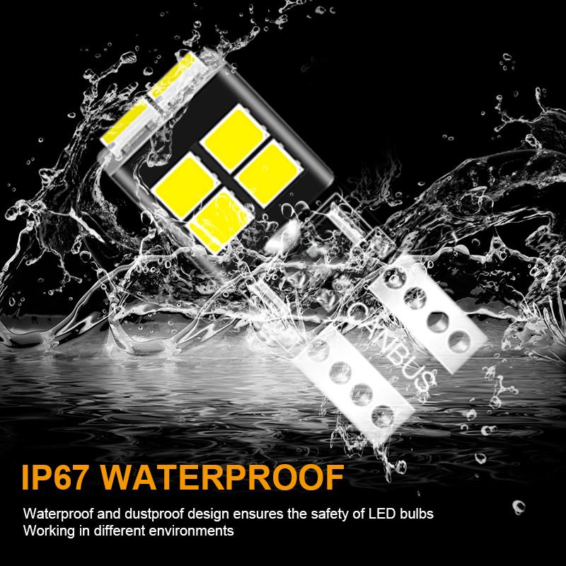 2pcs LED Clearance Light Parking Bulb Lamp W5W T10 194 5W5 C1 C2 C3 C5 C6 C8 C4 LED Side Marker Parking Lights Bulbs CANbus