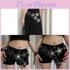Retro American Y2k Punk Star Rivet Waist Belt With Smooth Buckle For Women