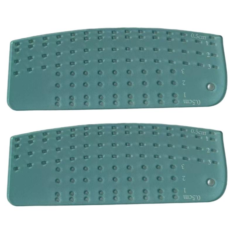 Pack of 2 Sturdy Silicone Hot Hem Guides Heat Resistant Sewing Tool for Clothing Steam Ironing and Edges Alignment