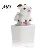 Sensory Tactile Feedback Toy 1/2Pcs Goat Keyboard Fidget with Sound, Rechargeable Sheep Finger Clicker Toy, Animal Push Button Decompression Keychain