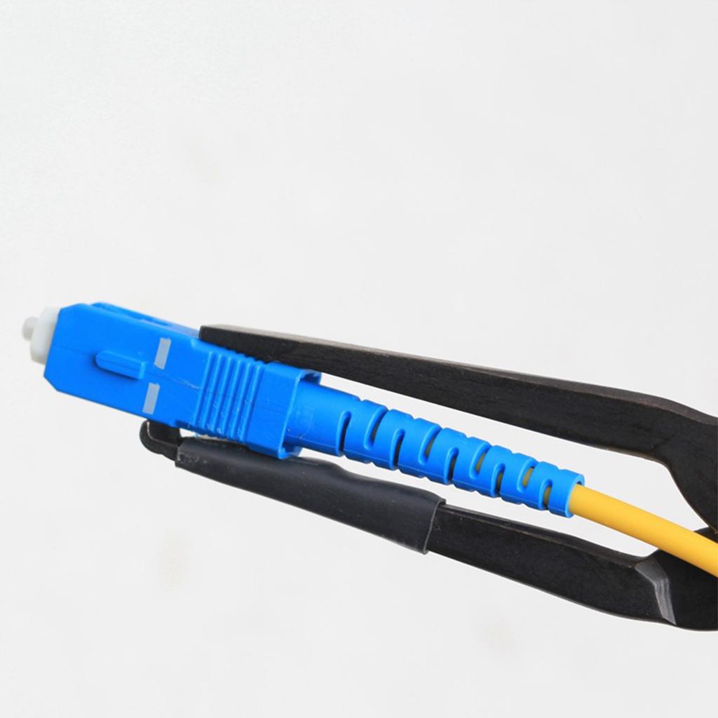 Anti-Slip Fiber Optic Connector Plug and Clamp Pull Tool Perfect for Inserting and Extracting Fiber Optic Connectors
