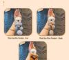 Cute Cartoon Sea Otter Plush Keychain Pendant Doll Charm - Couple Gift